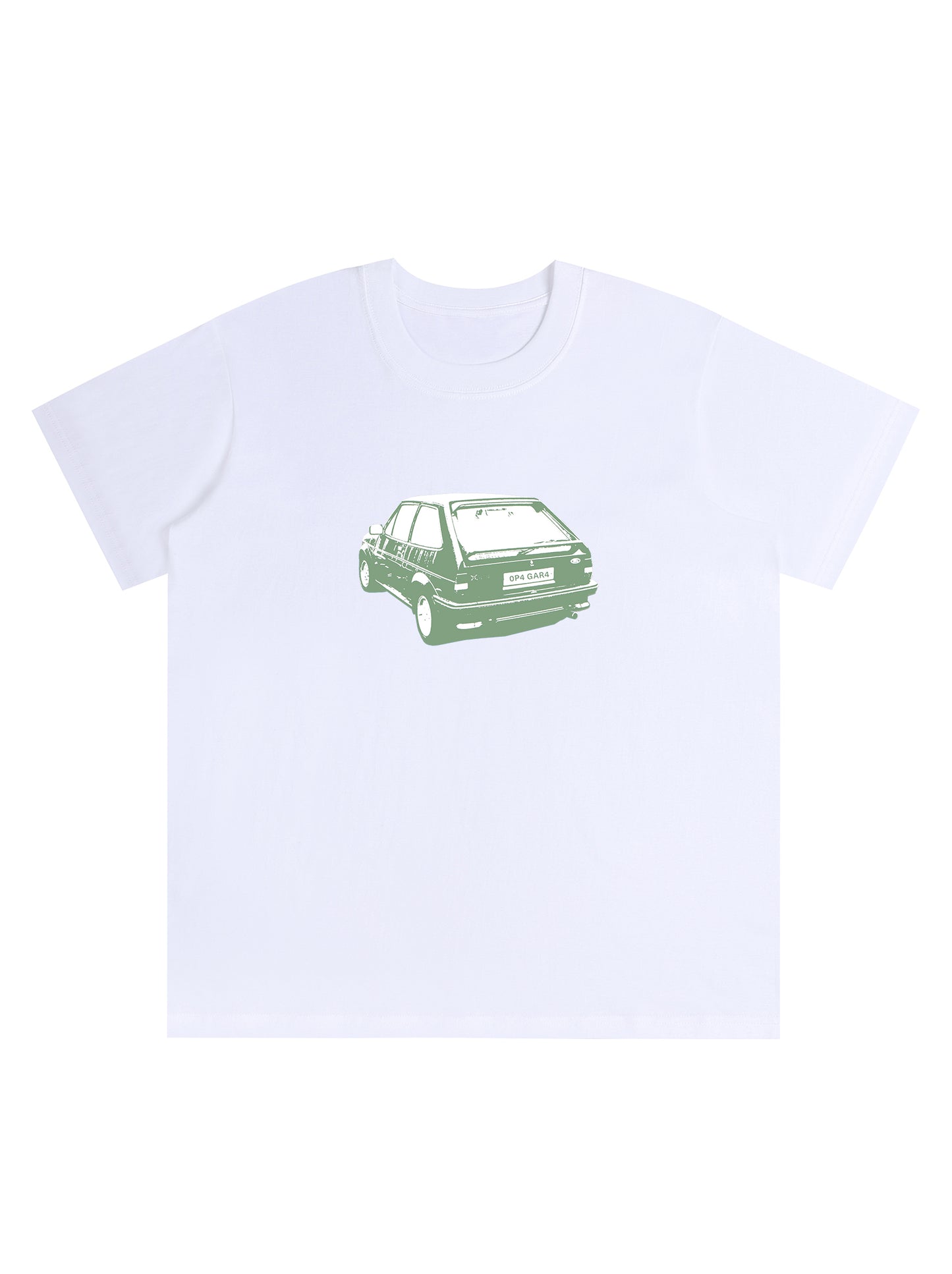 Car Tee (White)