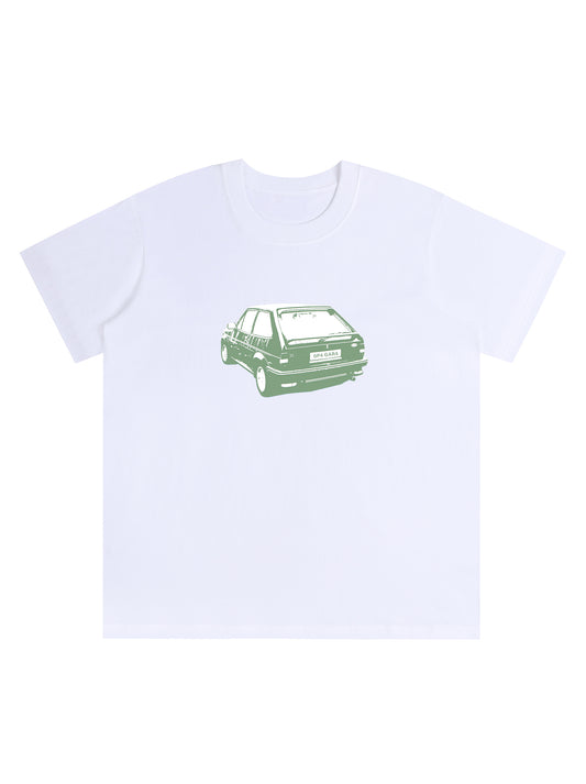 Car Tee (White)